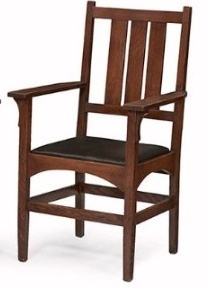Timber Slat Back Carver Chair-walnut