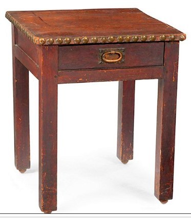 Square Table with drawer
