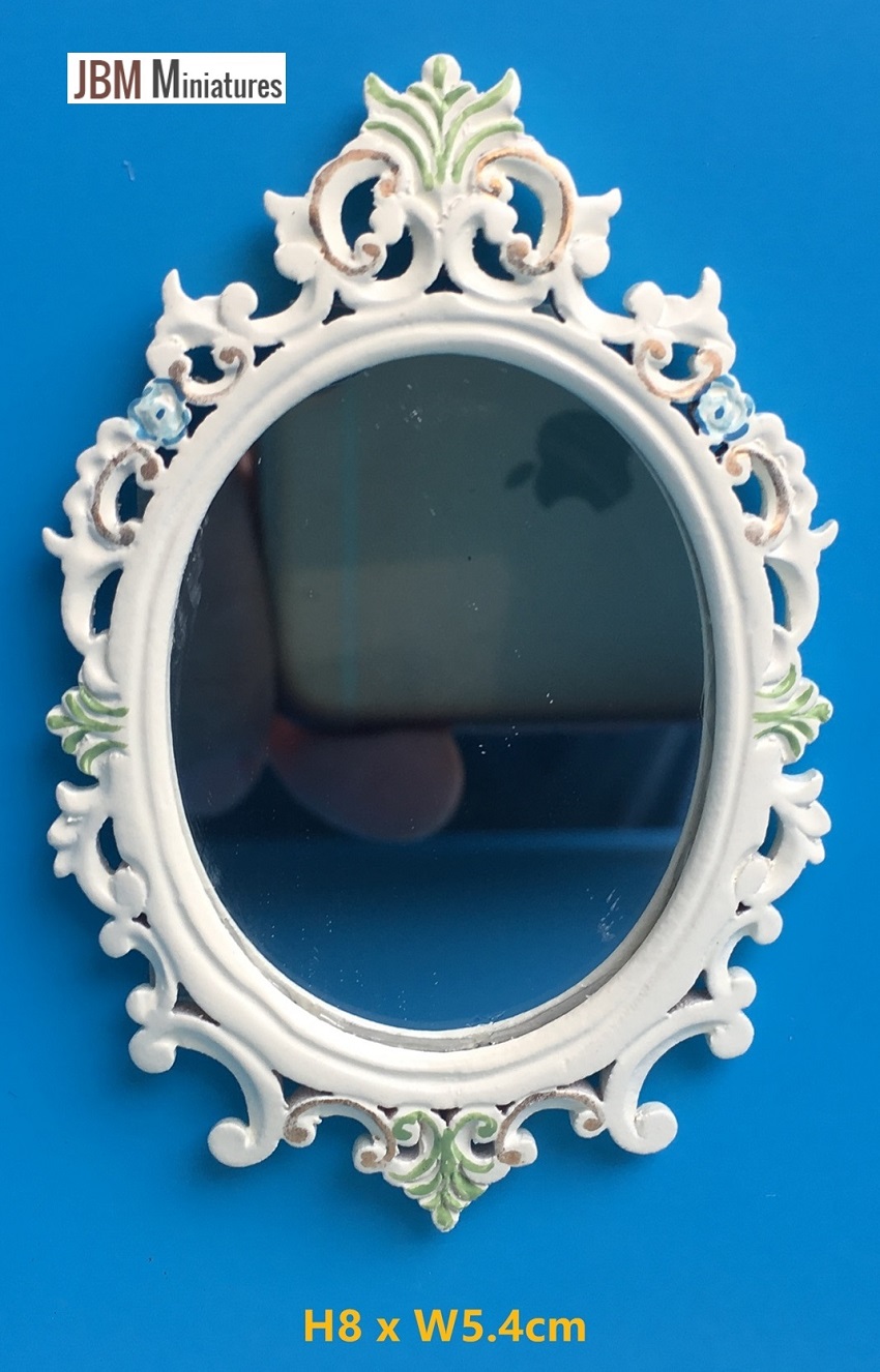 Oval Mirror Empire Style
