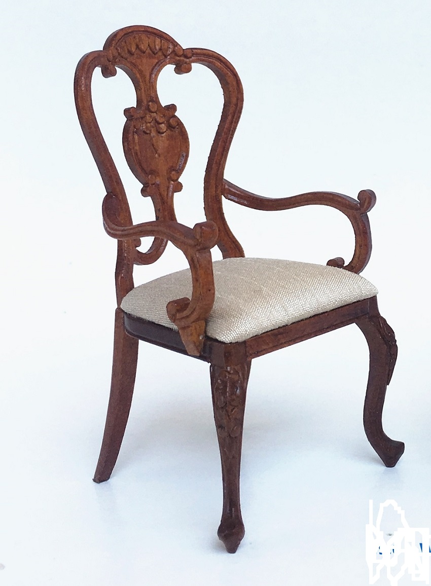American Victorian 1840-Carver chair-wn