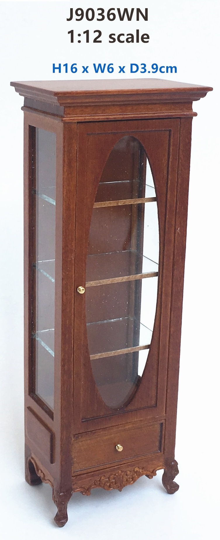 American Victorian 1840 display Cabinet-WN