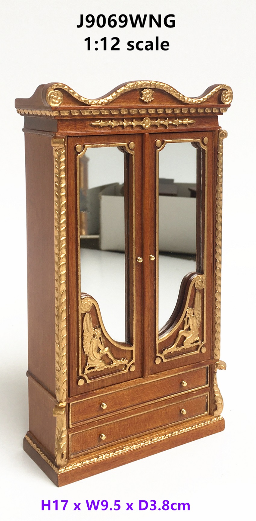 Armoire from the Bedroom of Ferdinand 11-Walnut