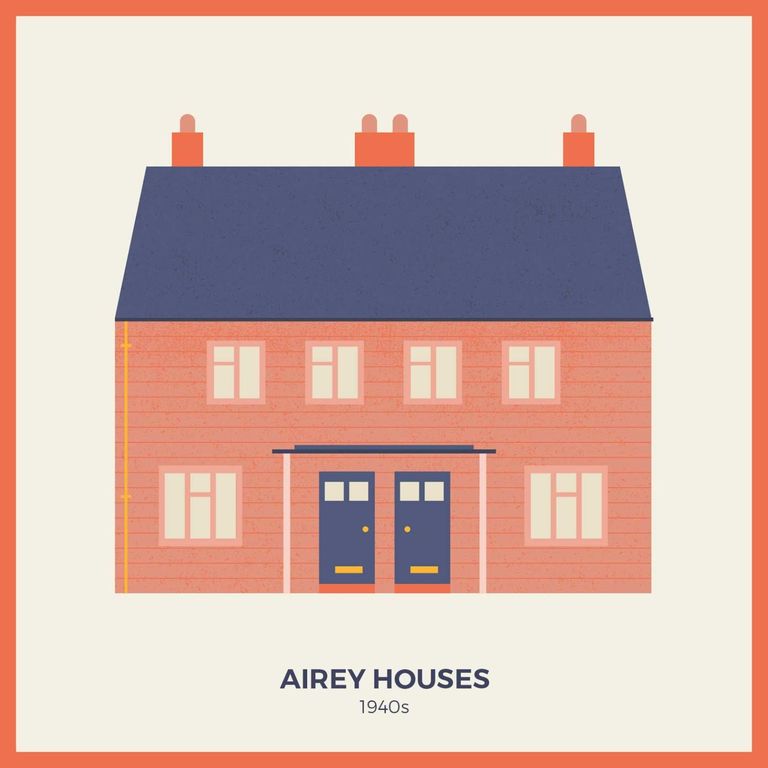 AIREY HOUSES: 1940s
